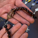 Santo Terço Compacto - Marrom