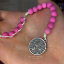 Santo Terço Compacto - Rosa