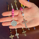 Santo Terço Compacto - Rosa