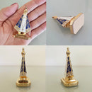 [KIT COM 5 UNIDADES] Nossa Senhora Aparecida de Metal