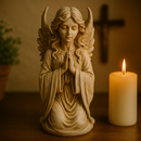 Anjo da Guarda Rezando 21cm - Decoração com Fé®