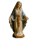 Imagem Nossa Senhora das Graças Floral Azul 40cm - Decoração com Fé®