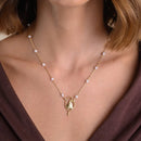 Colar Nossa Senhora com Perolas e Moldura®