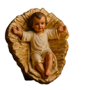 Menino Jesus na Manjedoura 20cm®