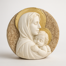 Adorno de Mesa Nossa Senhora e Menino Jesus- Proteção no Lar®
