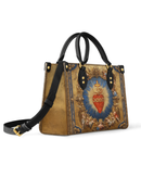 Bolsa Católica em Couro -  Sagrado Coração do Divino Amor