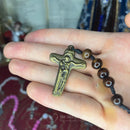 Santo Terço Compacto - Marrom