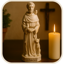 Imagem São Francisco de Assis 20cm - Decoração com Fé®