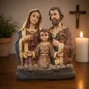 Imagem Sagrada Família 21cm Barroca - Decoração com Fé®