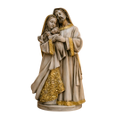 Imagem Sagrada Família 20cm Estilizado Mármore - Decoração com Fé®