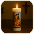 Vela Votiva Imaculado Coração de Maria - Chamas da Alma®