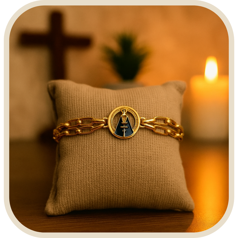 Pulseira Italiana Nossa Senhora Aparecida®
