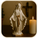 Imagem Nossa Senhora das Graças 40cm (Coroa Folheada de Ouro) - Decoração com Fé®