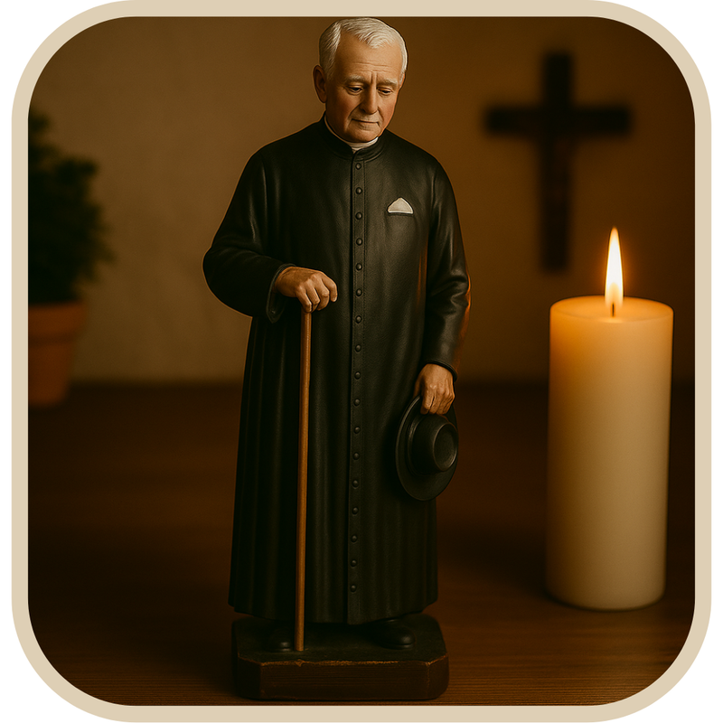 Imagem Padre Cicero 20cm - Decoração com Fé®