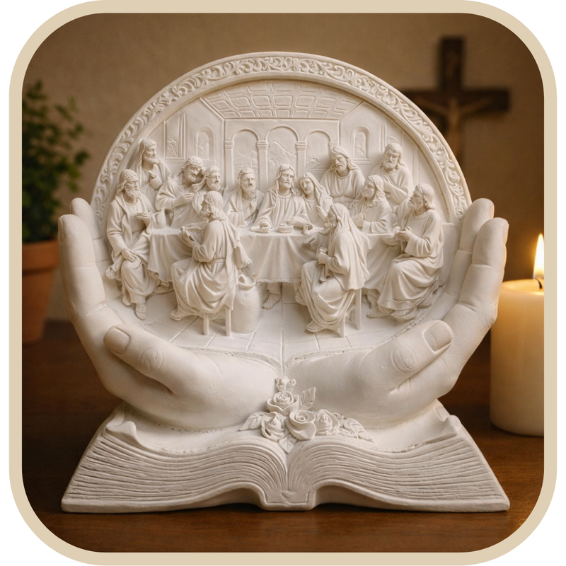 Adorno de Mesa Santa Ceia - Proteção no Lar®