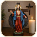 Imagem Jesus das Santas Chagas 20cm Resina  - Decoração com Fé®